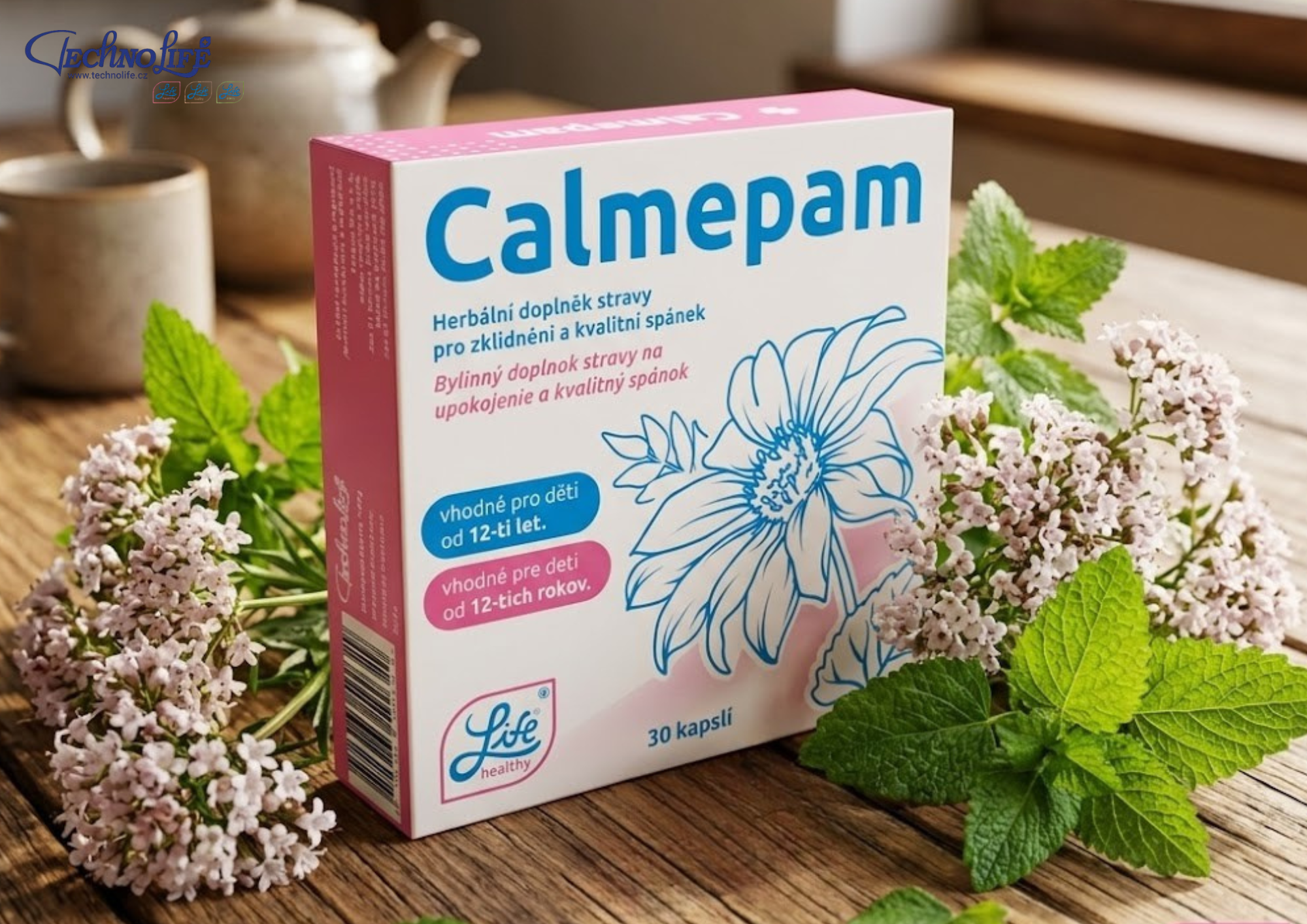 Calmepam: Večer s větším prostorem pro odpočinek