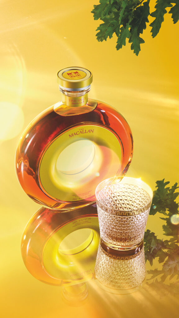 The Macallan TIME : SPACE Sherry Cask – produktová fotografie
